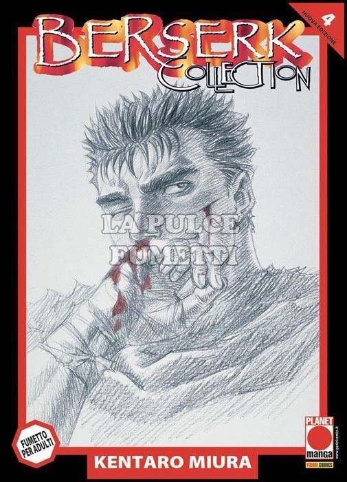 BERSERK COLLECTION #     4 SERIE NERA  5A RISTAMPA